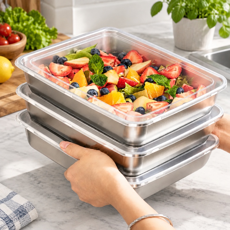 Набор из трех контейнеров для  – обзор и цена Kitchen Gadgets Organizer