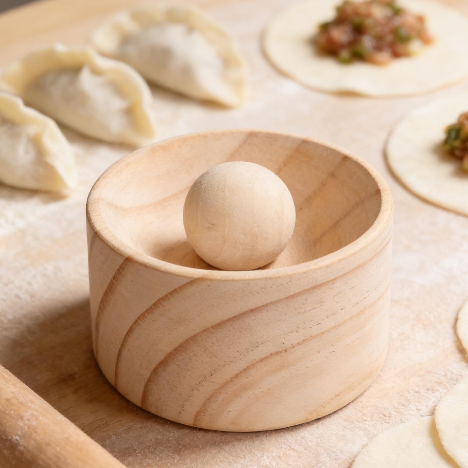 Деревянная ручная пресс-форма  – обзор и цена Kitchen Gadgets Dumpling Maker